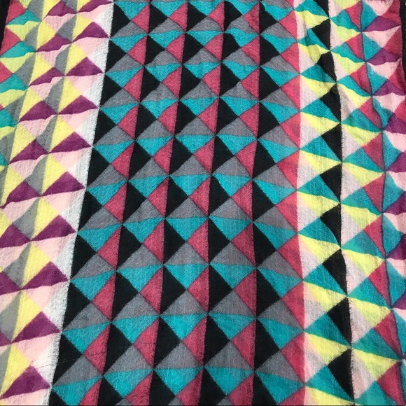 Anthro “Bright Borders Scarf” by Emma Carlsen - Picture 3 of 9